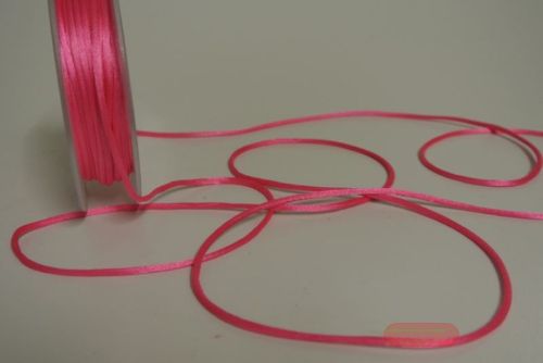 Bild von Band 25m/ 2mm, Seiden-Cord, fuchsia
