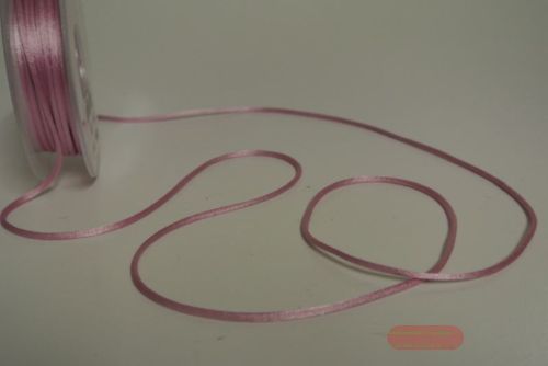 Bild von Band 25m/ 2mm, Seiden-Cord, pink