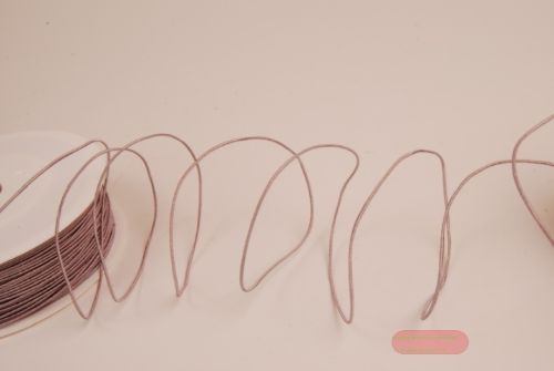 Bild von Tiny Cording 100m/ 1mm, matt, d'grau