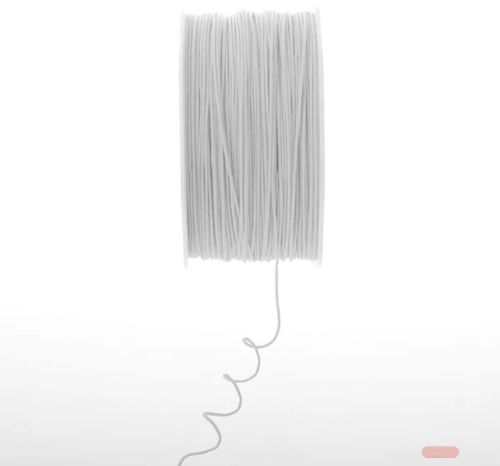 Bild von Tiny Cording 100m/ 1mm, matt, weiss