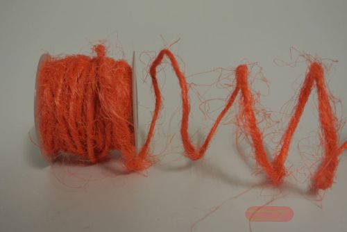 Bild von Band 10m/ 5mm, Cord-Raffia, orange