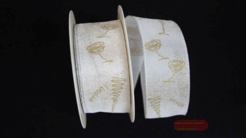 Bild von Band 20m/ 40mm, Prosit, gold