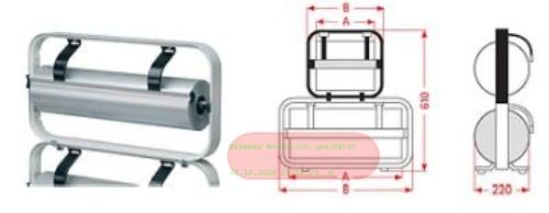 Bild von Messerschiene, gezahnt mit Bügel 100cm, Standard