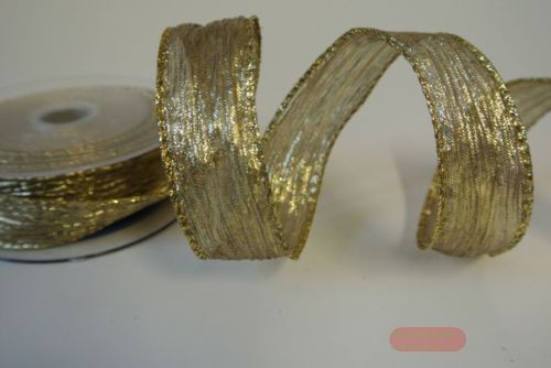 Bild von Band 10m/ 25mm, Crash, gold