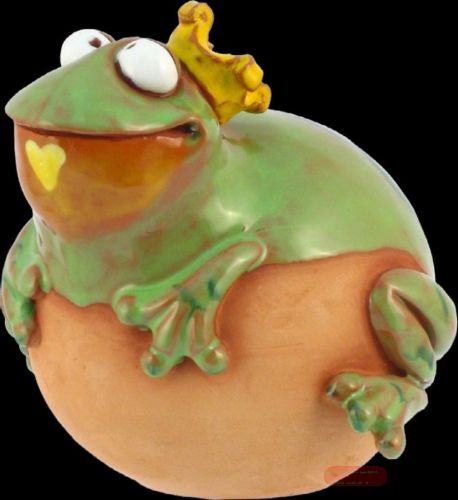 Bild von Spardose, Frosch 13cm