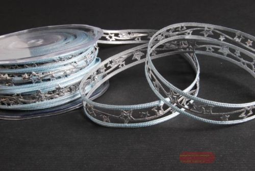 Bild von Band 20m/ 15mm, Sternenreihe, h'blau