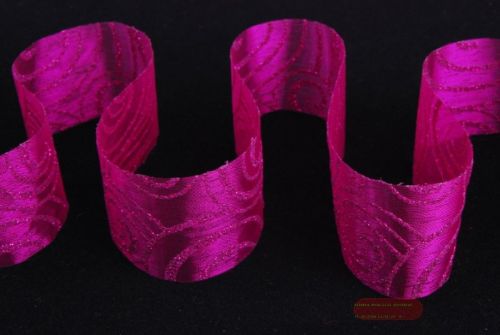 Bild von Band 20m/ 40mm, rinkeled unwired, fuchsia