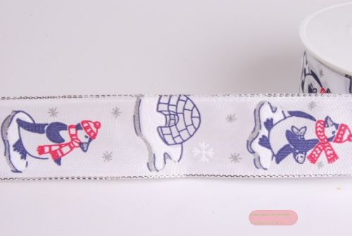 Bild von Band 20m/ 40mm, Pingu, weiss