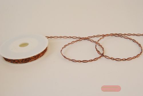 Bild von Band 15m/ 6mm, Kette, braun