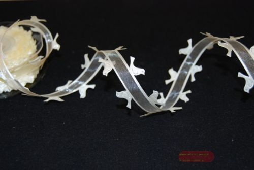 Bild von Garland 10m/ 25mm, Birds, creme