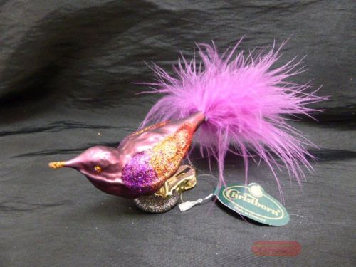 Bild von Larina, Vogel ca. 9cm, d'pink matt