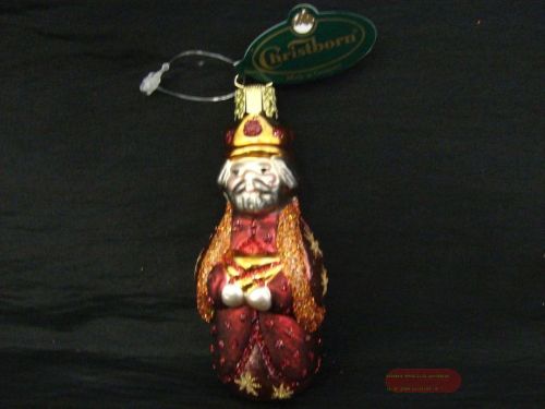 Bild von König 3, ca. 9cm, orange/braun