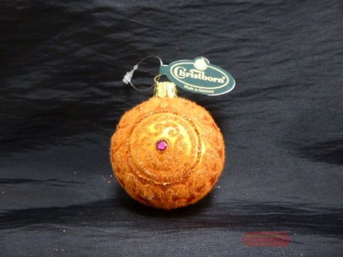 Bild von Liana, Kugel  6cm, orange matt