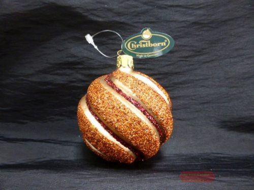 Bild von Baroque, Spiralkugel 7cm, creme matt