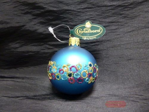 Bild von Lilou, Kugel  6cm, türkis matt