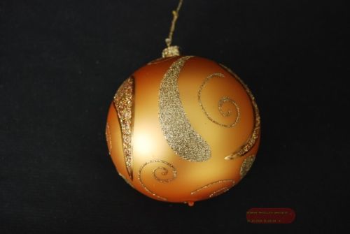 Bild von Parodie Kugel, 10cm, gold