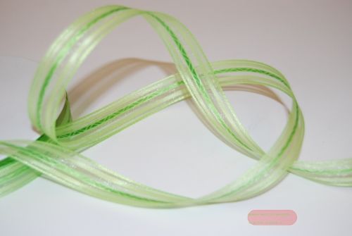 Bild von Band 25m/ 15mm, Streifen-Muster, grün