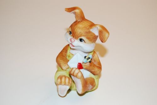 Bild von Hase, Sitzend 9cm, braun