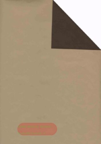 Bild von Rolle 200m x 100cm, Uni Duo Perl, creme/braun