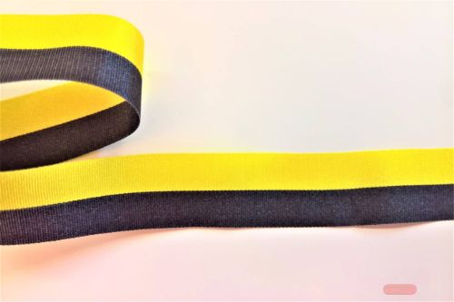 Bild von Band 50m/ 15mm, National, gelb/schwarz