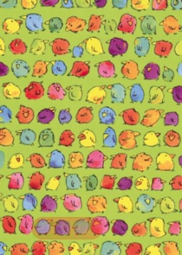 Bild von Rolle 200m x  50cm, Piepmatz, bunt-grün