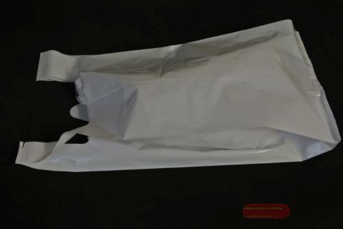 Bild von LDPE-Tasche, 32x 20x 60cm Henkel 50my, weiss