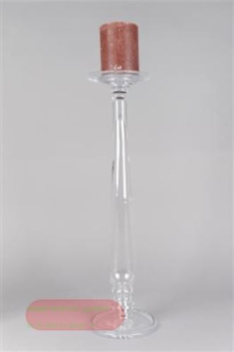 Bild von Kerzenständer, Glas Ø18x 63.5cm, klar