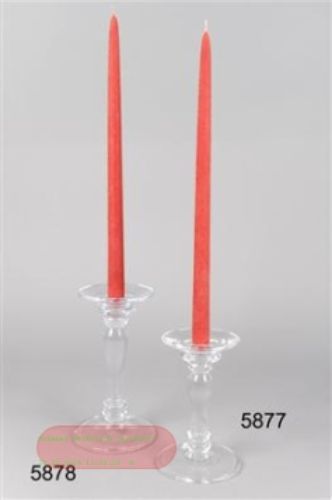 Bild von Kerzenständer, aus Glas für Kerzen 12x 22cm, klar