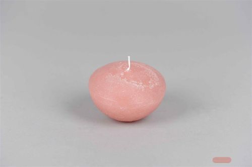 Bild von Schwimmkerze, 6cm x Ø 60mm, altrosé