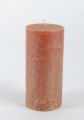 Bild von Metallic Zylinderkerze, 15cm x Ø70mm, grün