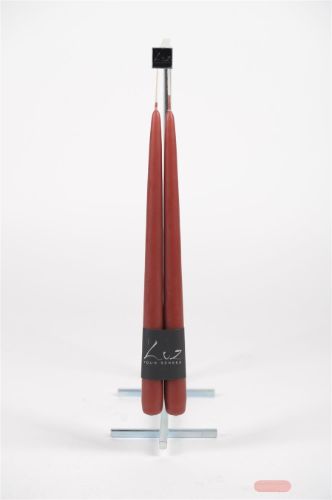 Bild von Tauchkerze, 40cm x 22mm - 1 Paar, braun