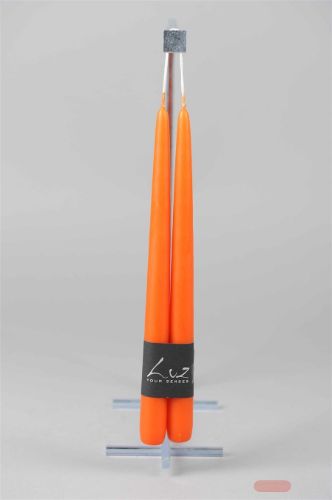 Bild von Tauchkerze, 40cm x 22mm - 1 Paar, orange
