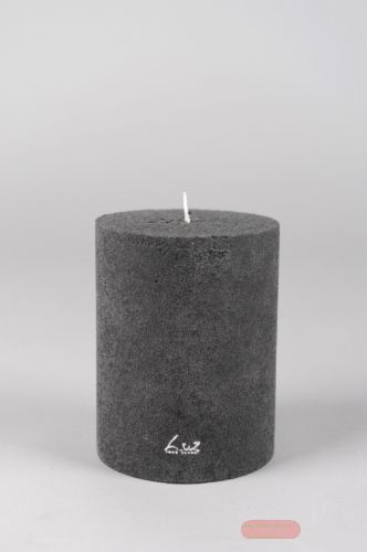 Bild von Velvet Zylinderkerze, 13cm x Ø100mm, beluga