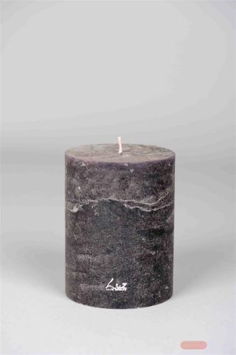 Bild von Rustic Zylinderkerze, 13cm x Ø100mm, beluga