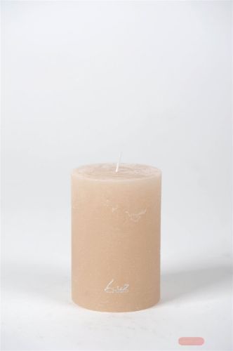 Bild von Rustic Zylinderkerze, 15cm x Ø70mm, mondstein