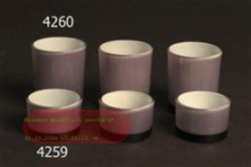 Bild von Votiv, Glas - 5x 3cm, lavendel