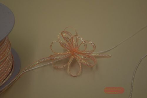 Bild von Susifix 100m/   4mm, Lurex brillant, lachs