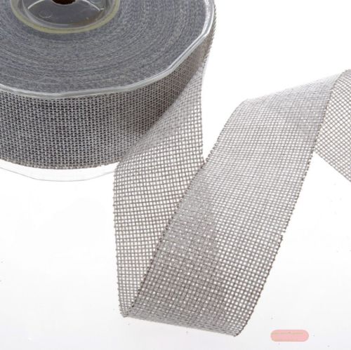 Bild von Band 20m/ 38mm, Shabby Chic, grau