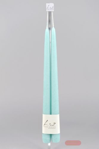 Bild von Velvet Tauchkerze, 40cm x 22mm - Paar, lagune*