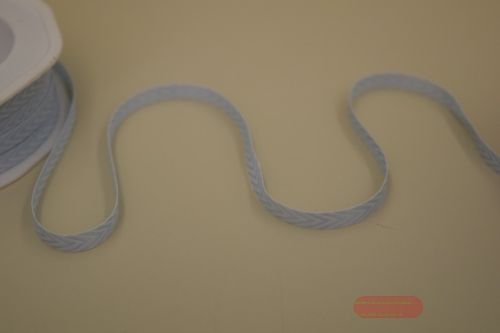 Bild von Band 25m/ 6mm, Fischgrat, hellblau