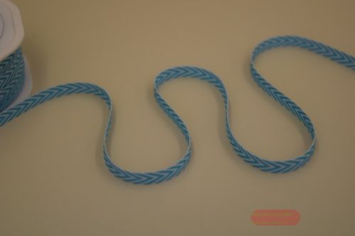 Bild von Band 25m/ 6mm, Fischgrat, türkis