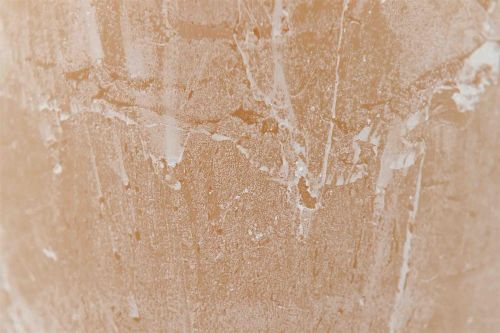 Bild von Rustic Kubuskerze, H10cm x  95x 95mm, latte*