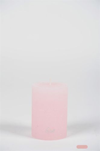 Bild von Rustic Zylinderkerze, 10cm x Ø70mm, strawberry