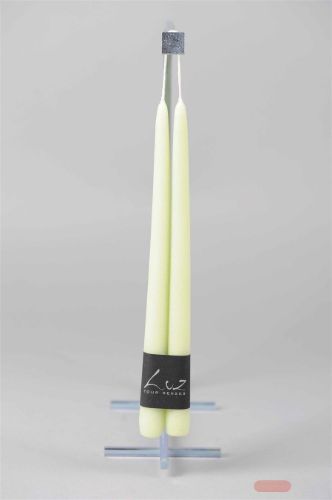 Bild von Velvet Tauchkerze, 40cm x 22mm - Paar, anis*