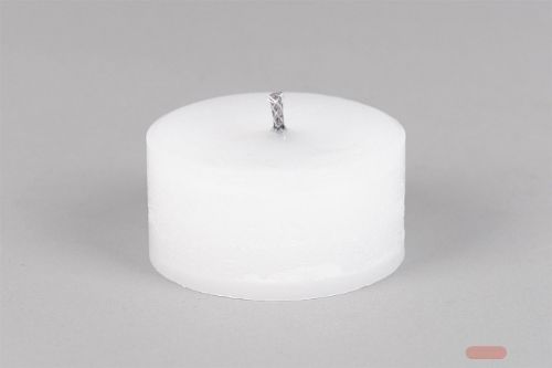 Bild von Gartenkerze,  5 x Ø10cm ca. 7h, weiss*