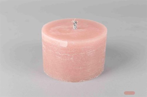 Bild von Gartenkerze, 10 x Ø15cm, altrosa*