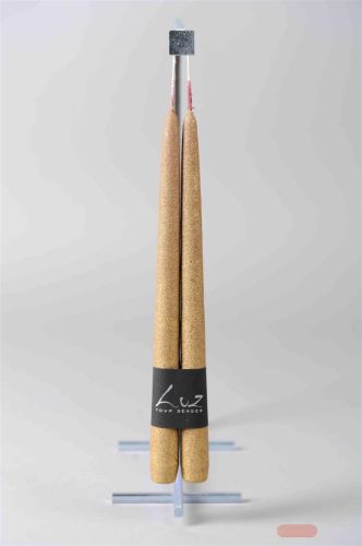 Bild von Metallic Tauchkerze, 30cm x Ø22mm - Paar, gold/26*
