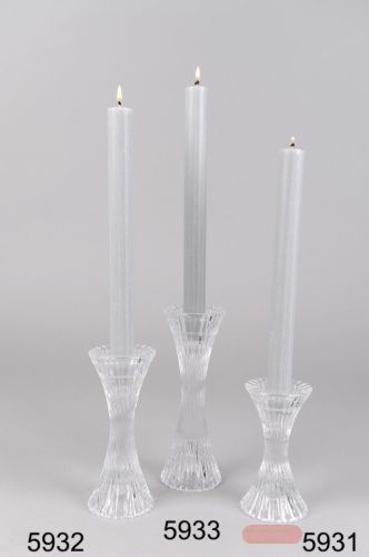 Bild von Kerzenständer, Tama Ø7 x H13cm, klarglas