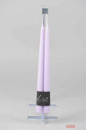 Bild von Rustic Tauchkerze, 30cm x 22mm - Paar, wisteria