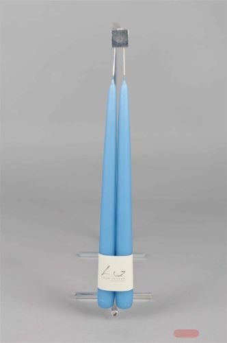 Bild von Tauchkerze, 40cm x 22mm - 1 Paar, capri blau*